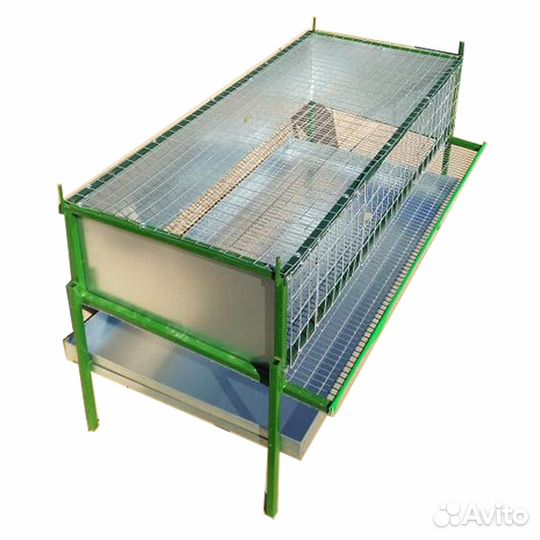 Клетка для перепелов металлическая на 