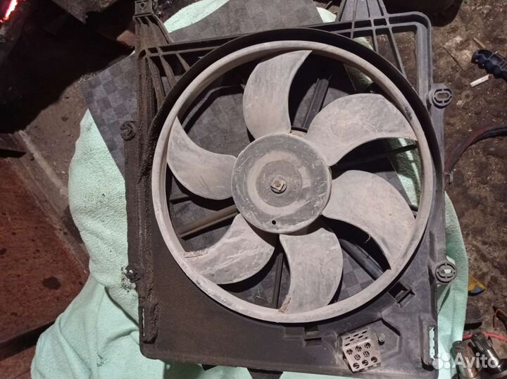 Вентилятор охлаждения renault symbol