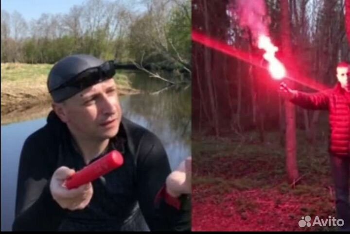 Фальшфейер Япония от медведя у петровского