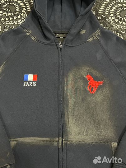 Зип худи Balenciaga Оверсайз