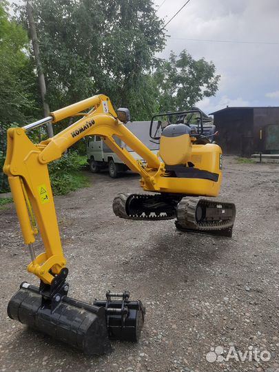 Мини-экскаватор Komatsu PC10MR-2, 2017