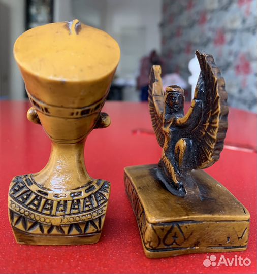 Символы Египта 2 скульптуры 6,7 см