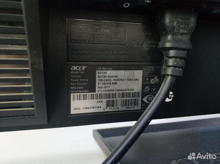 Мониторы acer