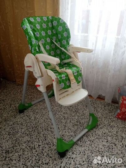 Стул для кормления chicco polly