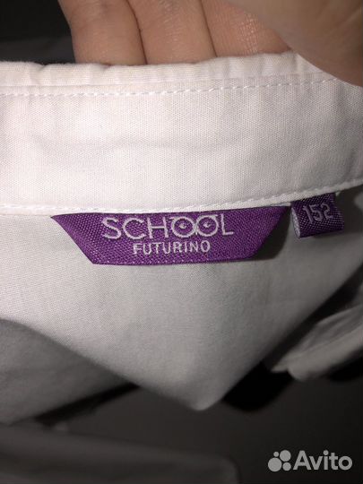 Рубашка школьная для девочки