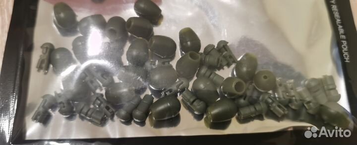 Быстросменные рыболовные бусины Hirisi зеленый #7