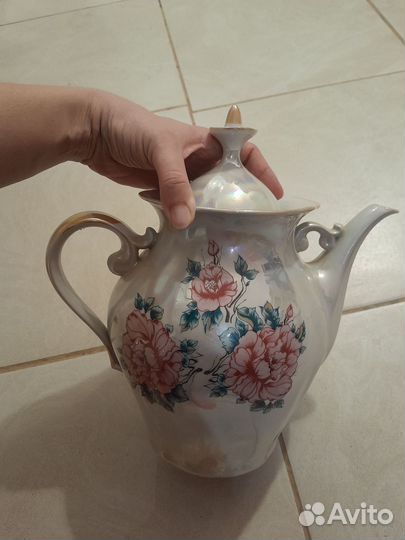 Большой доливочный чайник Синельниковский завод