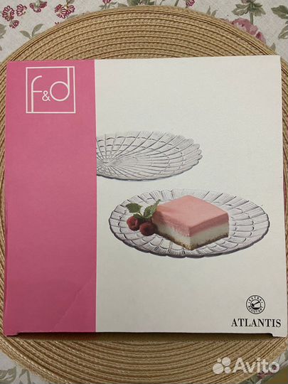 Набор тарелок 6шт, дааметр 19