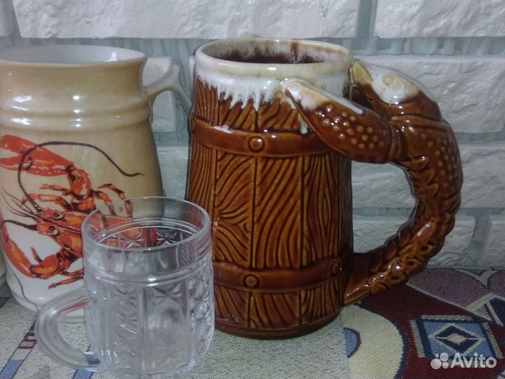 Пивные кружки СССР разных годов