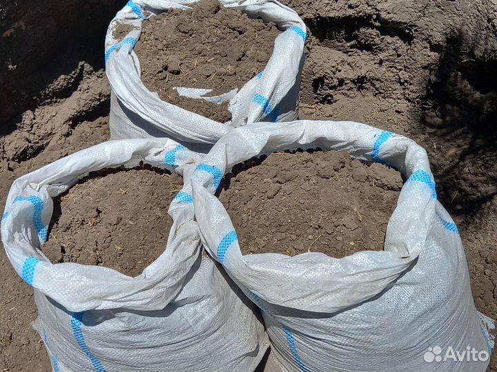 Чернозем Перегной Навоз Грунты Опилки мешки, 2:20