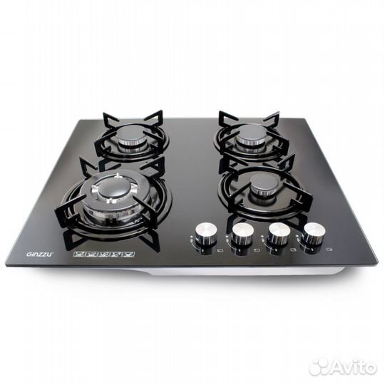 Варочная газовая панель стекло HCG-445