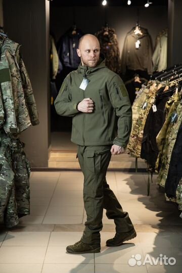 Тактический костюм softshell олива все размеры