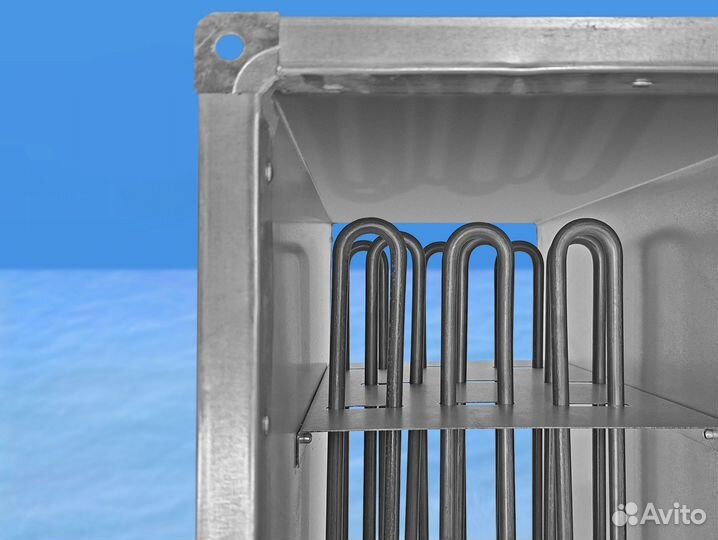 Электронагреватель, калорифер 400 x 200 мм