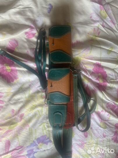 Патронташ кожа 12 калибр