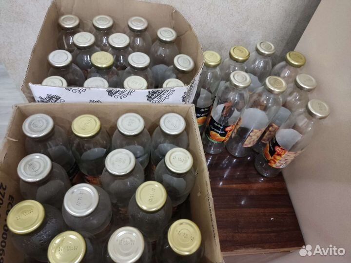 Стеклянная бутылка 0,5 л