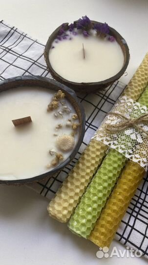 Свечи из вощины