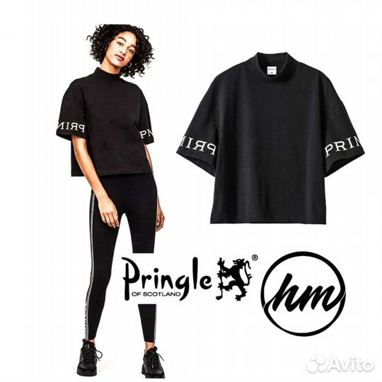 Свитшот толстовка pringle H&M футболка S M L XL