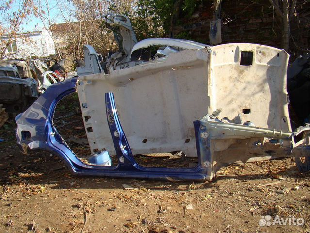 Порог со стойкой правый Chevrolet Lacetti