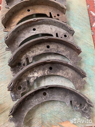 Тормозные колодки барабанные для ваз
