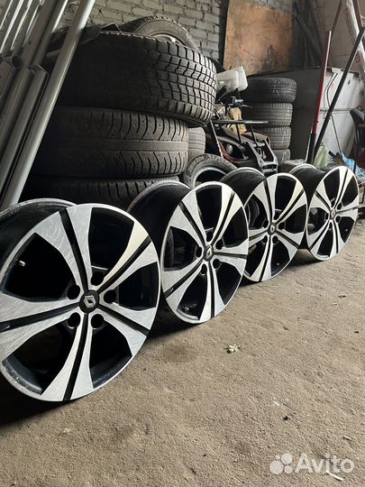 Литые диски 4 шт r 17 рено флюенс