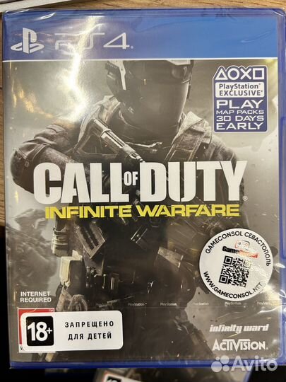 Call of Duty: Infinite Warfare диск для PS4 новый