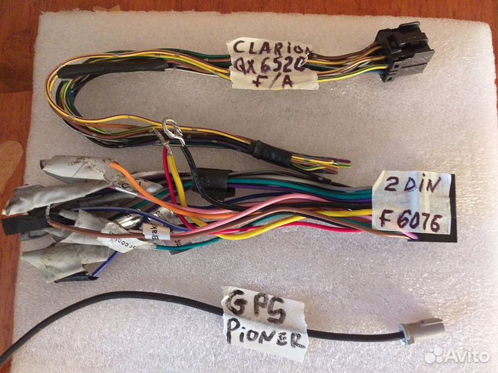 Разьемы - Фишки /для а/магнитол и усилителей