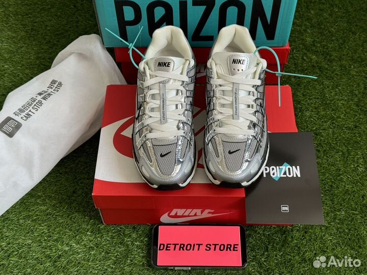 Nike p6000 silver Оригинал