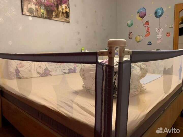 Бортики для кровати 180х200 уберегающие ребенка