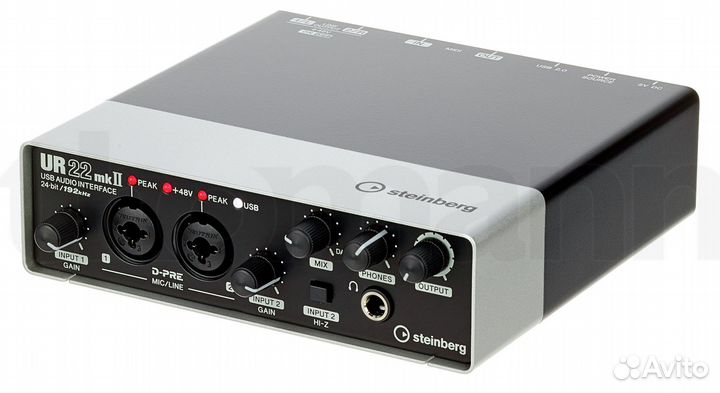 Внешняя звуковая карта аудиоинтерфейс Steinberg ur