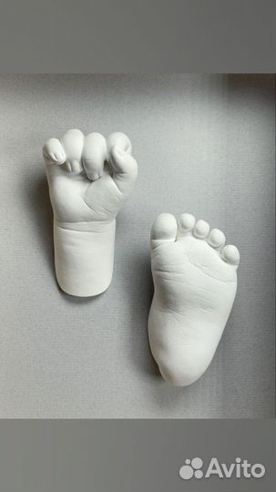 Слепки рук 3d