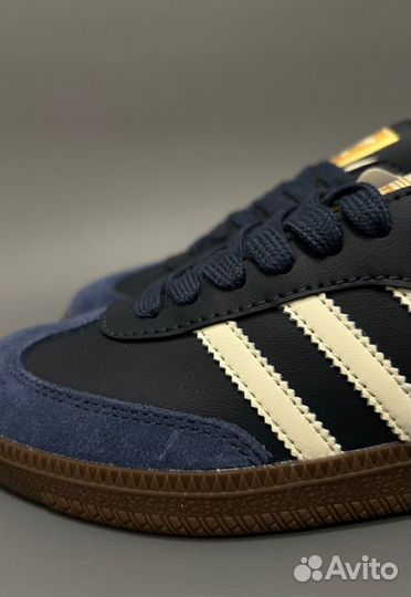 Кроссовки Adidas Originals Samba Og Blue Люкс