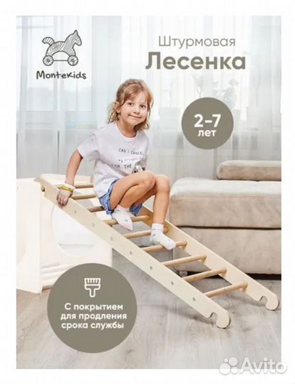 Лесенка для детей montekids