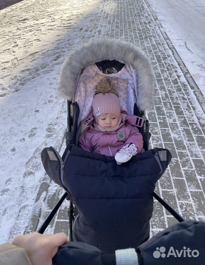 Коляска санки nika 7-5 sk