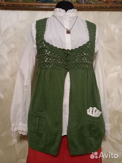 Пончо,накидка,жилет,кофта