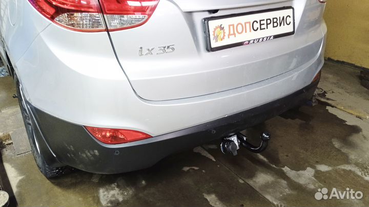 Фаркоп на Hyundai IX35 / Kia Sportage III