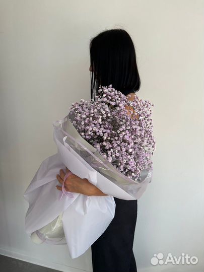 Букет из гипсофилы