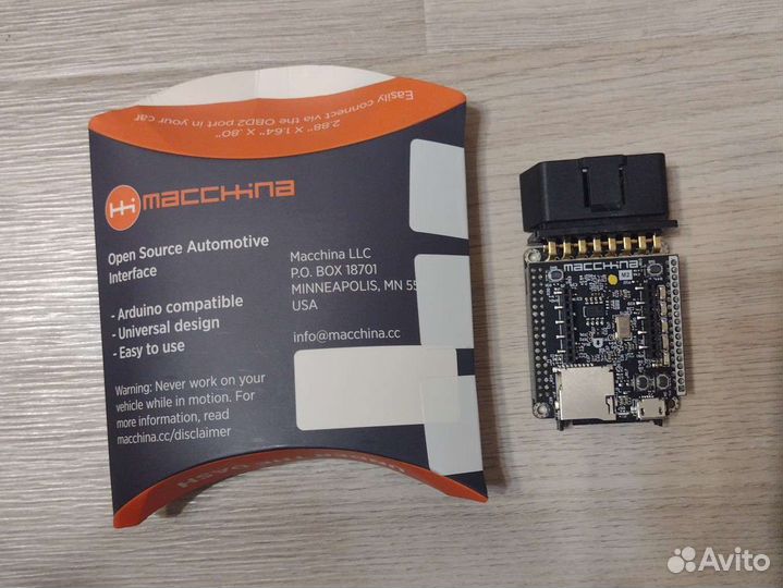 Arduino Obd2 контроллер Macchina