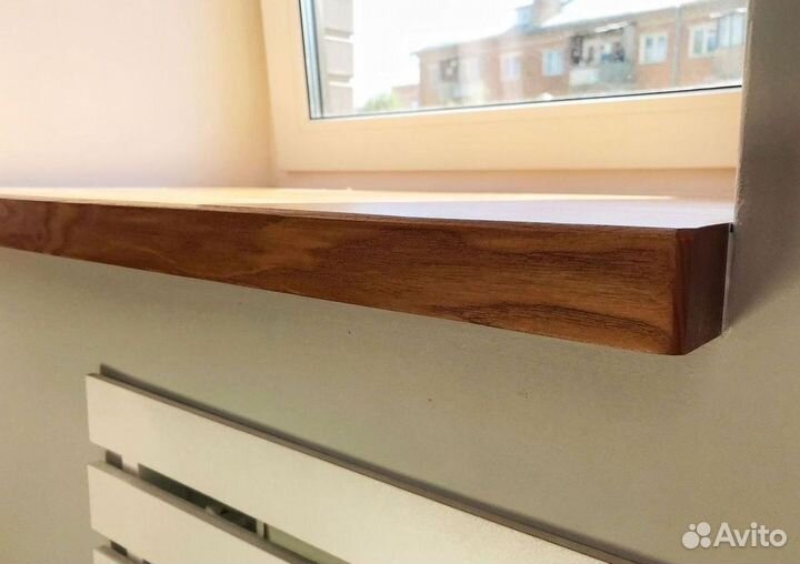 Деревянный подоконник