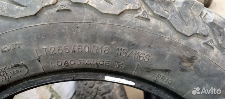 Bfgoodrich All-Terrain T/A 265/60 R18 119S