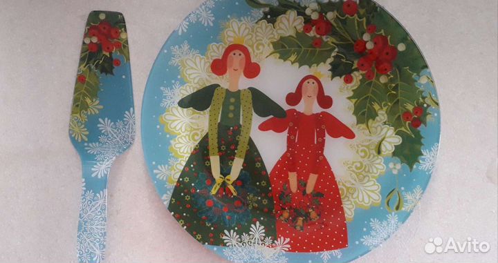 Тарелка под торт,кулич