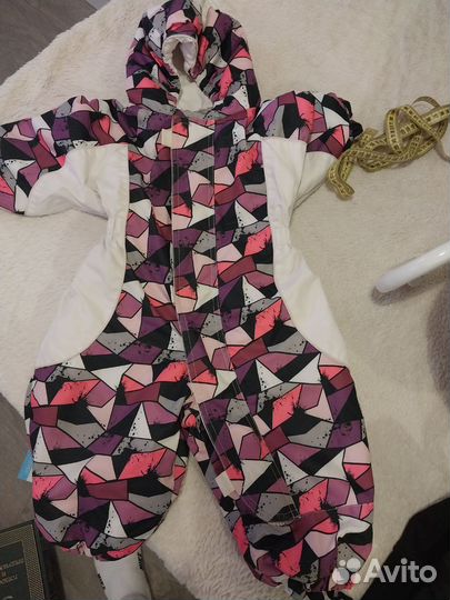 Весенний комбинезон для девочки 74