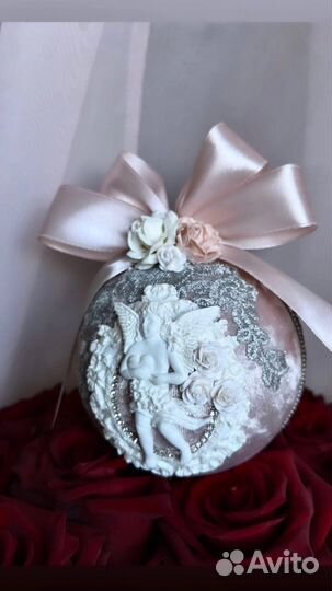 Елочные шары ручной работы