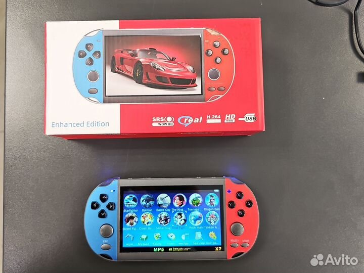 Портативная игровая приставка X7 plus