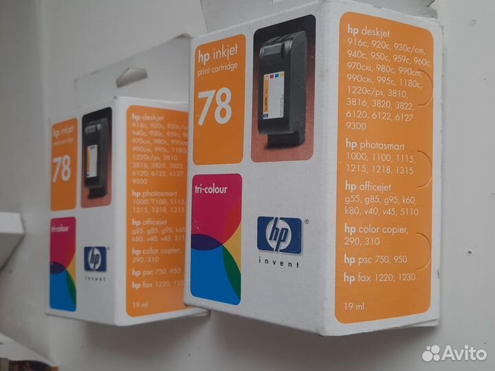 Катриджи для принтера hp