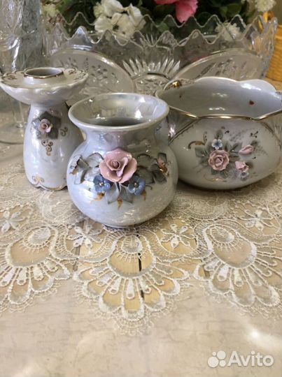 Ваза хрусталь