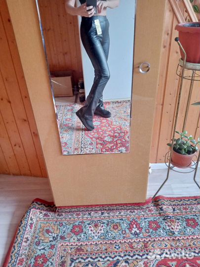 Кожаные брюки