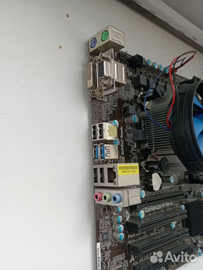 Материнки 1155 + celeron G + охлад