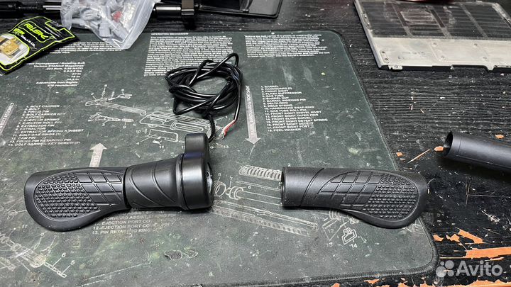 Полуручка газа под левую руку