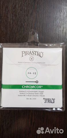 Pirastro 319040 Chromcor 3/4-1/2 - струны скрипка