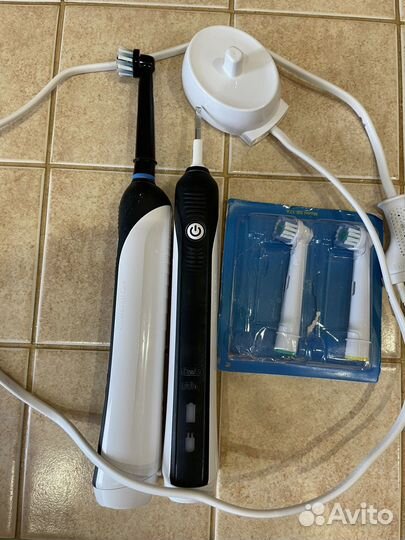 Oral b, ориоинал 2 электрические щетки